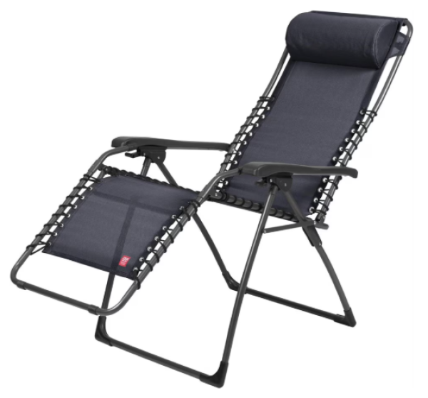 FIAM® Relaxliege MOVIDA 129TX / Schwarz